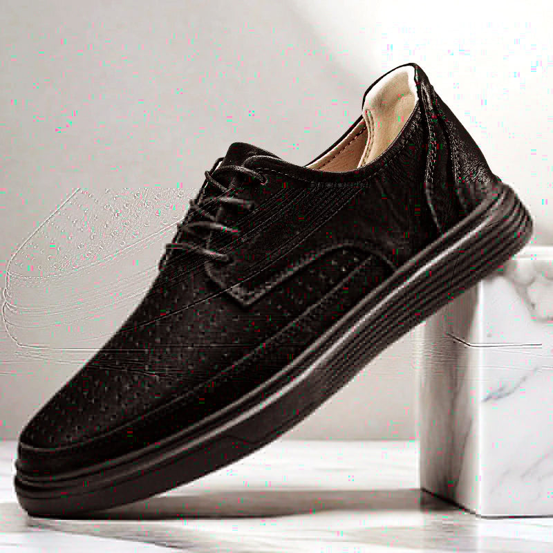 Theodore Willow Oxford Leather Shoes Ash & Harbor
