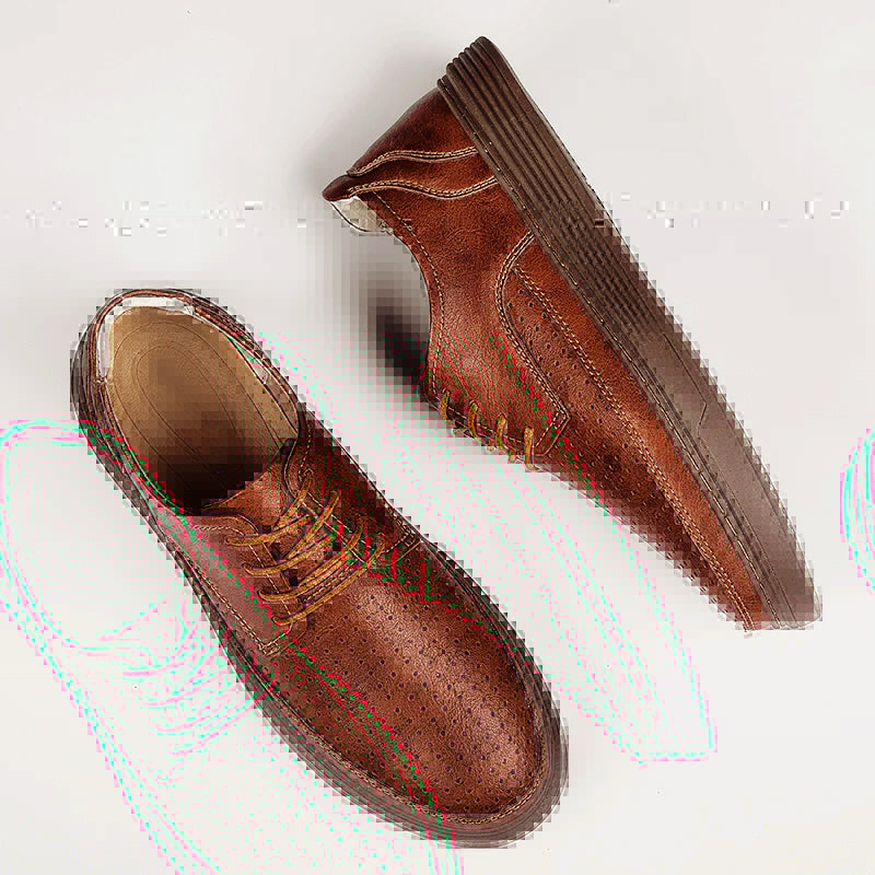 Theodore Willow Oxford Leather Shoes Ash & Harbor