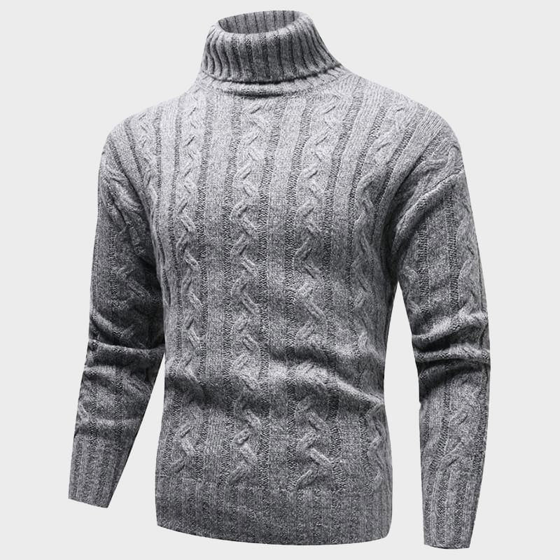 Theodore Willow Seattle Turtleneck Sweater Ash & Harbor
