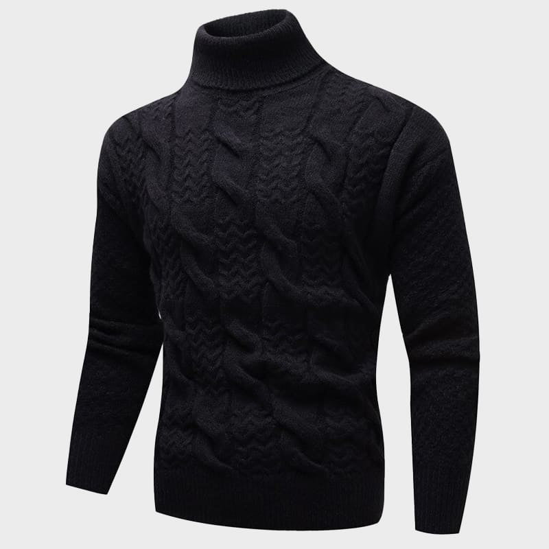 Theodore Willow Seattle Turtleneck Sweater Ash & Harbor
