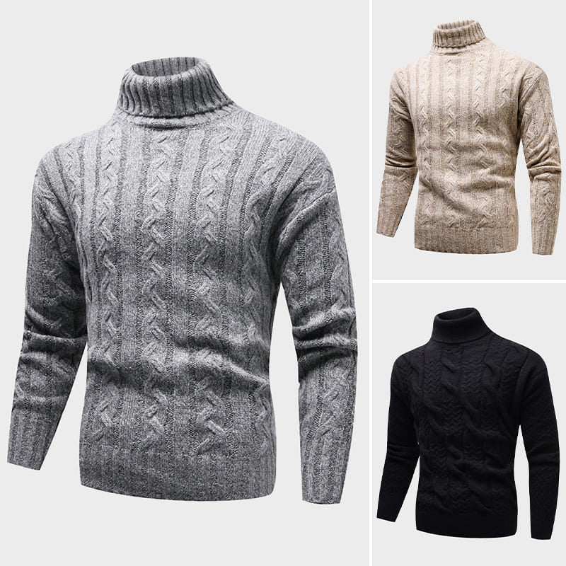 Theodore Willow Seattle Turtleneck Sweater Ash & Harbor
