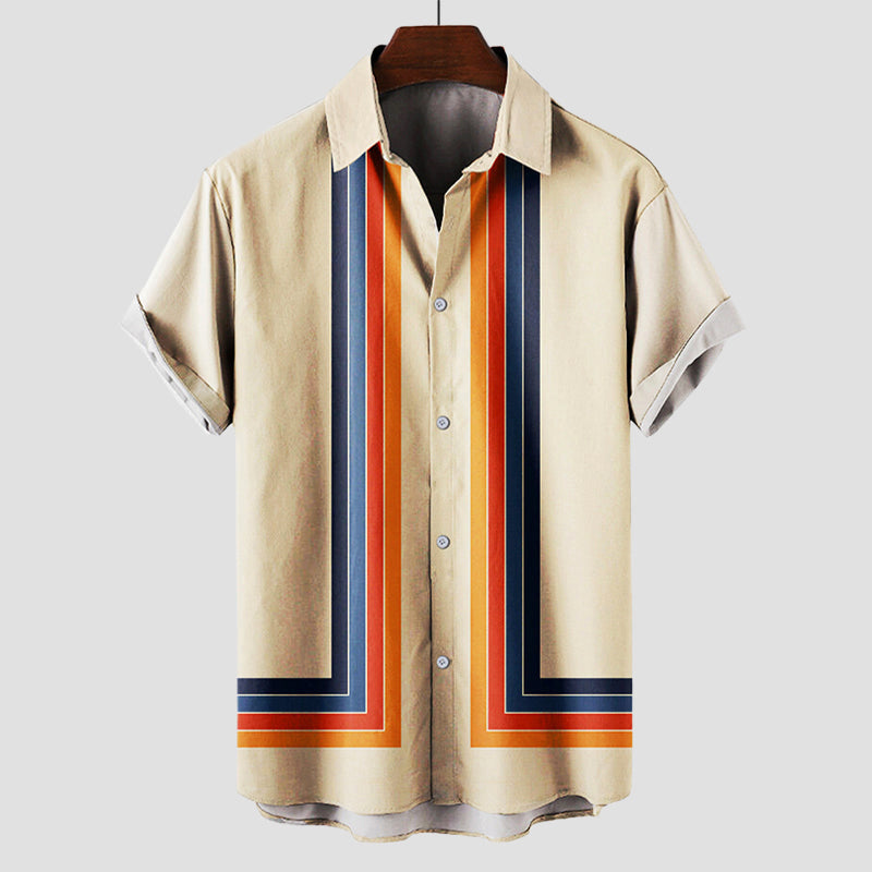 Theodore Willow Summertime Retro Shirt Ash & Harbor