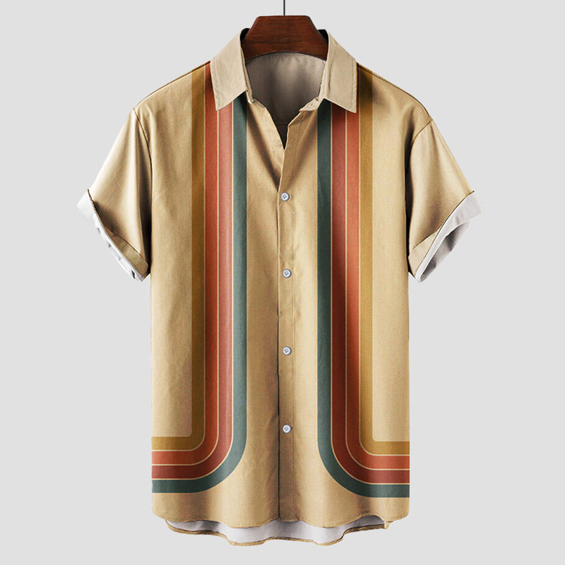 Theodore Willow Summertime Retro Shirt Ash & Harbor