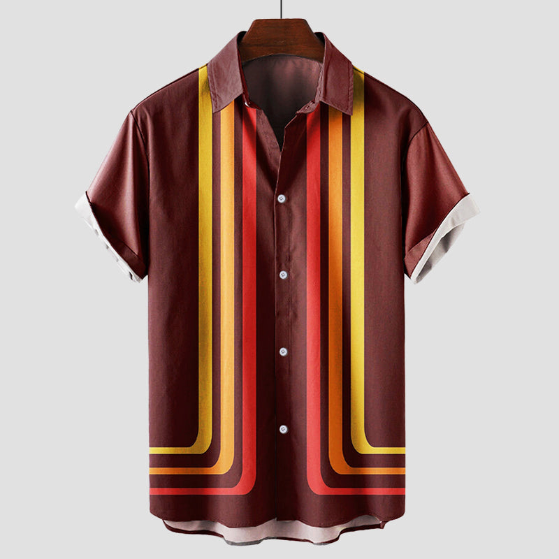 Theodore Willow Summertime Retro Shirt Ash & Harbor