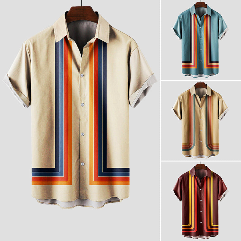 Theodore Willow Summertime Retro Shirt Ash & Harbor