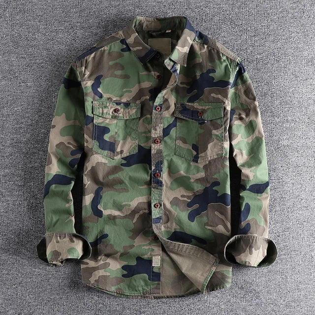 Theodore Willow Urban Camo Shirt Ash & Harbor