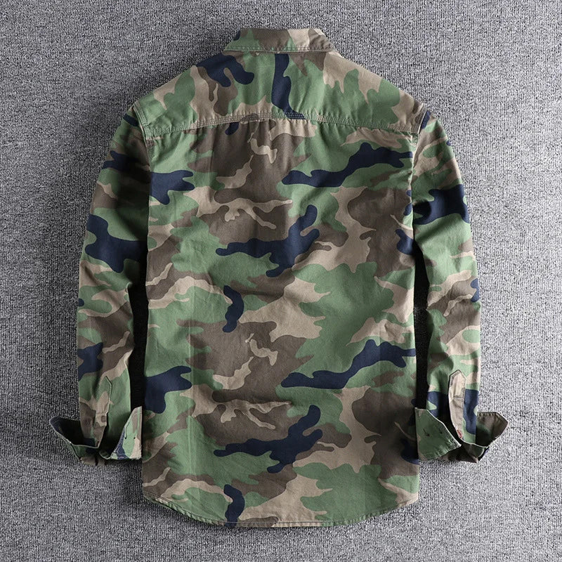 Theodore Willow Urban Camo Shirt Ash & Harbor