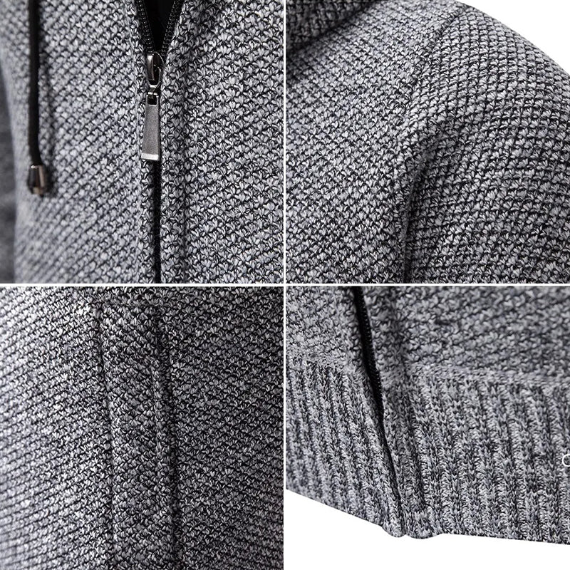 Timeless Knit Cardigan by Roberto Russo Ash & Harbor